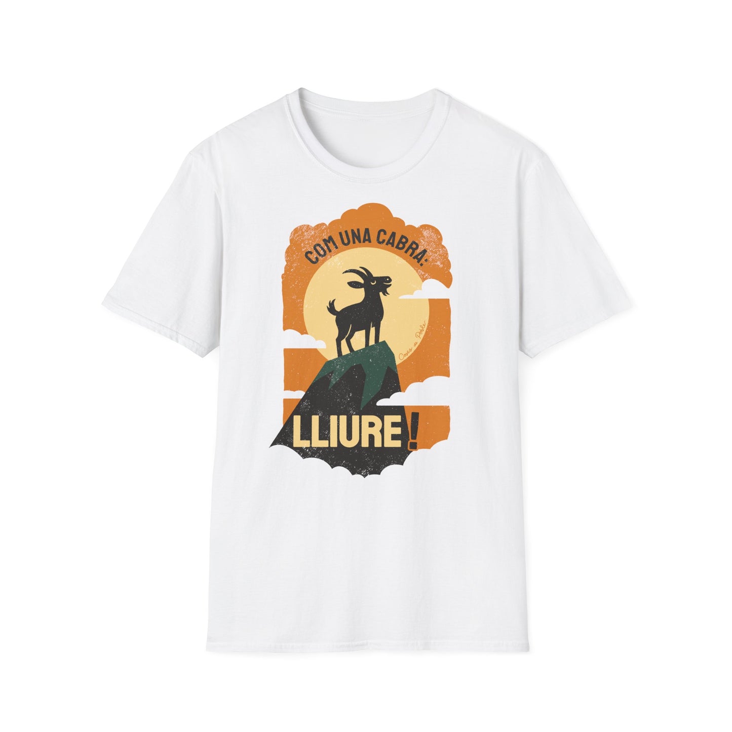 Com una Cabra - Samarreta Unisex