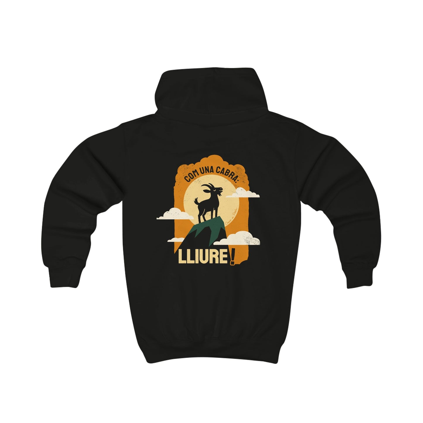 π¦π»π§π» Sudadera Infantil - Com una Cabra