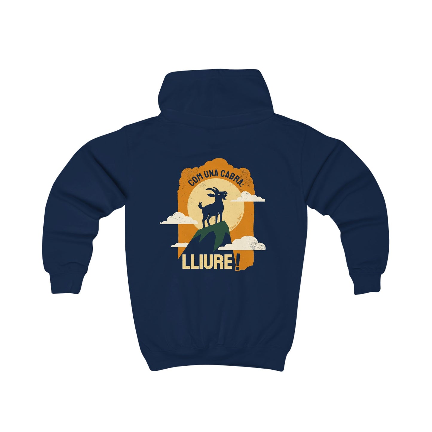 π¦π»π§π» Sudadera Infantil - Com una Cabra