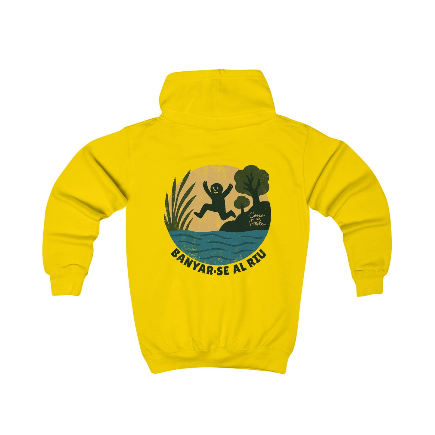 π¦π»π§π» Sudadera Infantil - Banyar-se al Riu