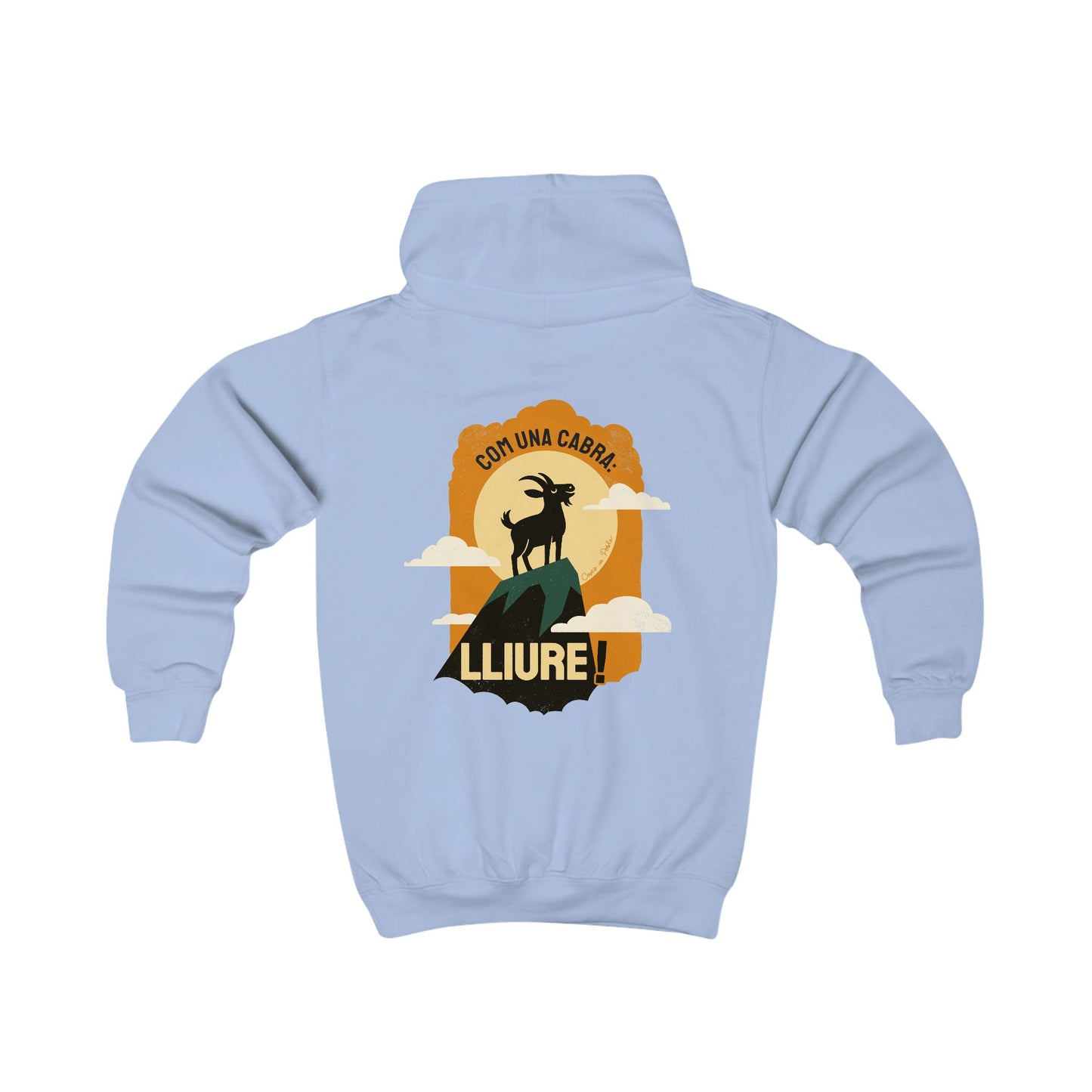 π¦π»π§π» Sudadera Infantil - Com una Cabra