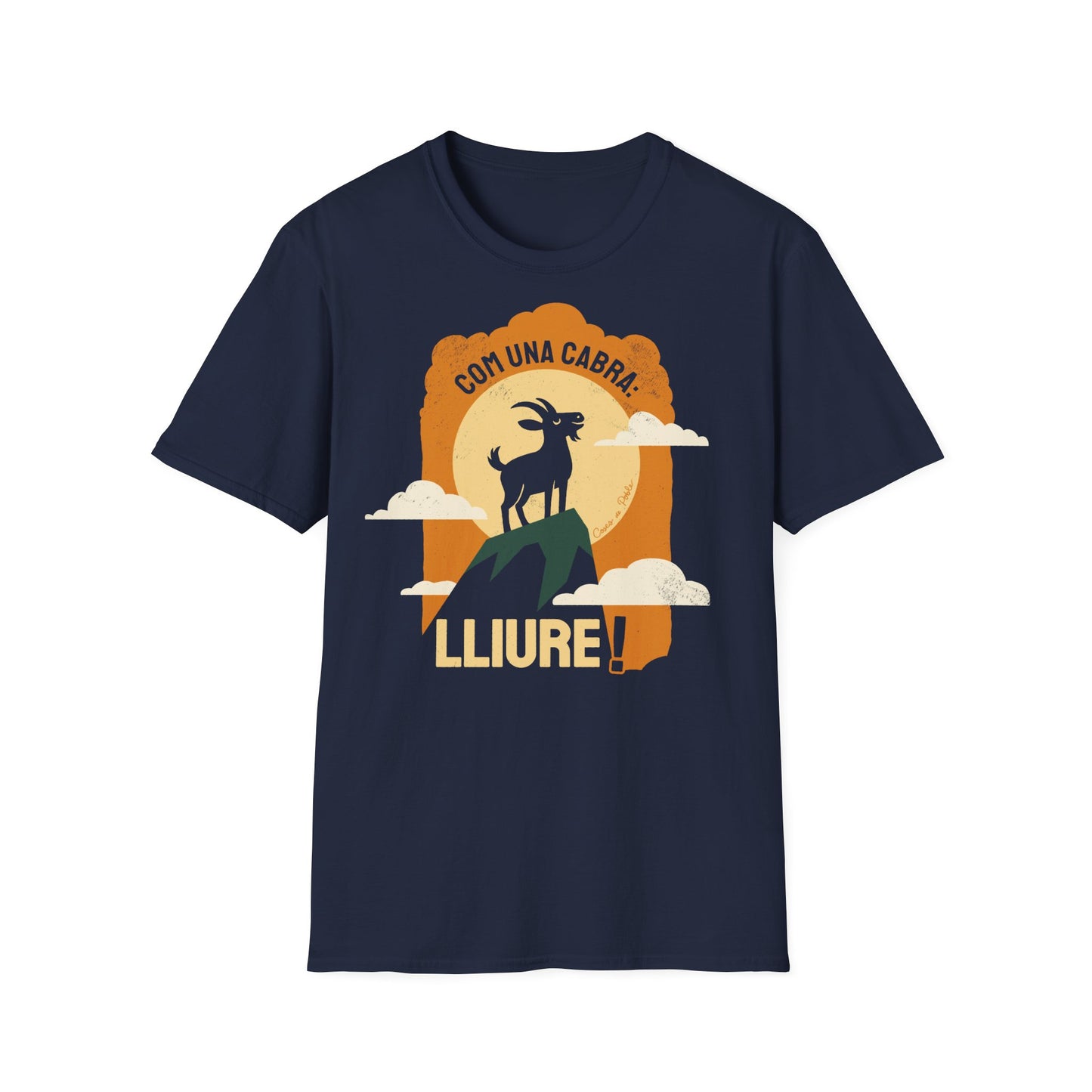 Com una Cabra - Samarreta Unisex