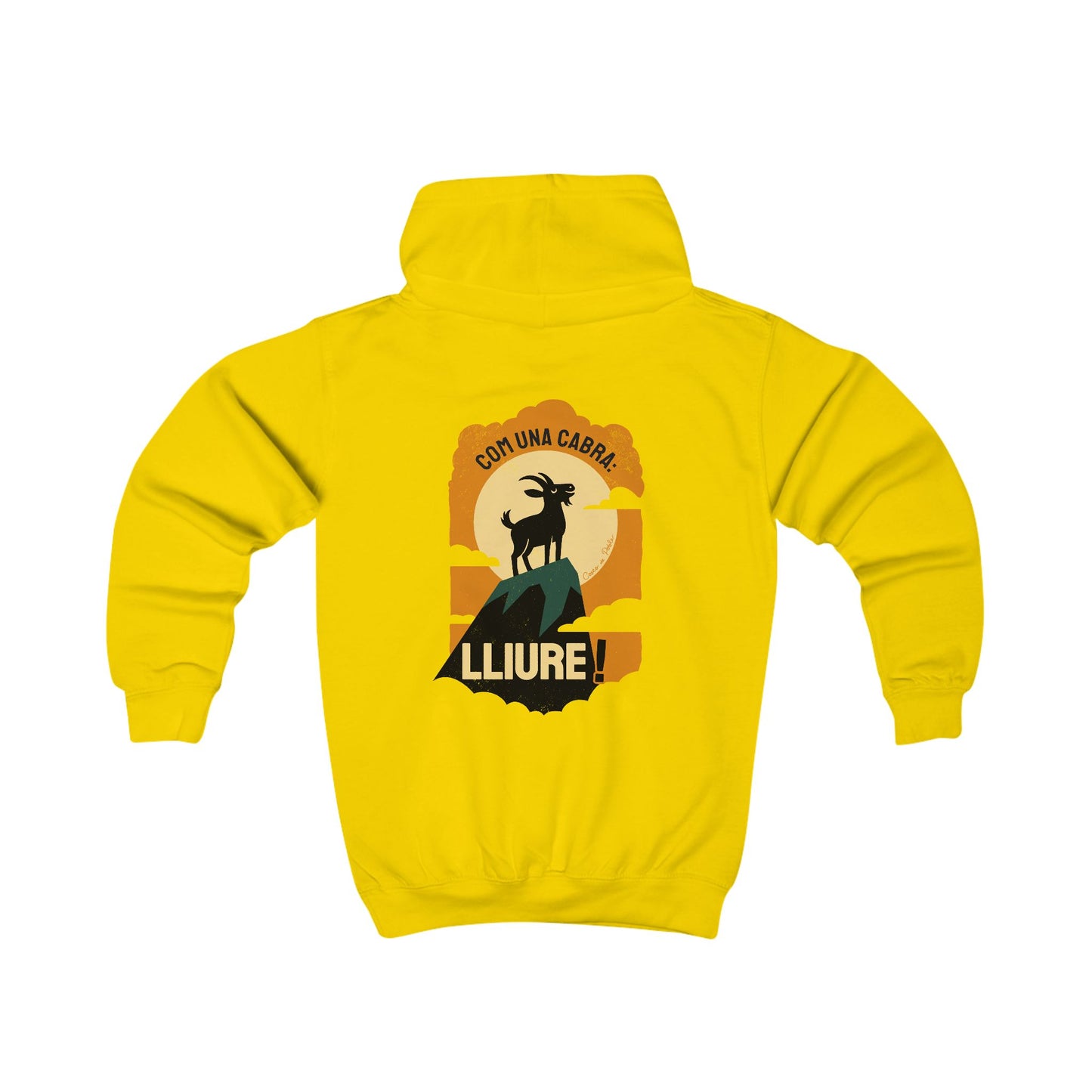 π¦π»π§π» Sudadera Infantil - Com una Cabra