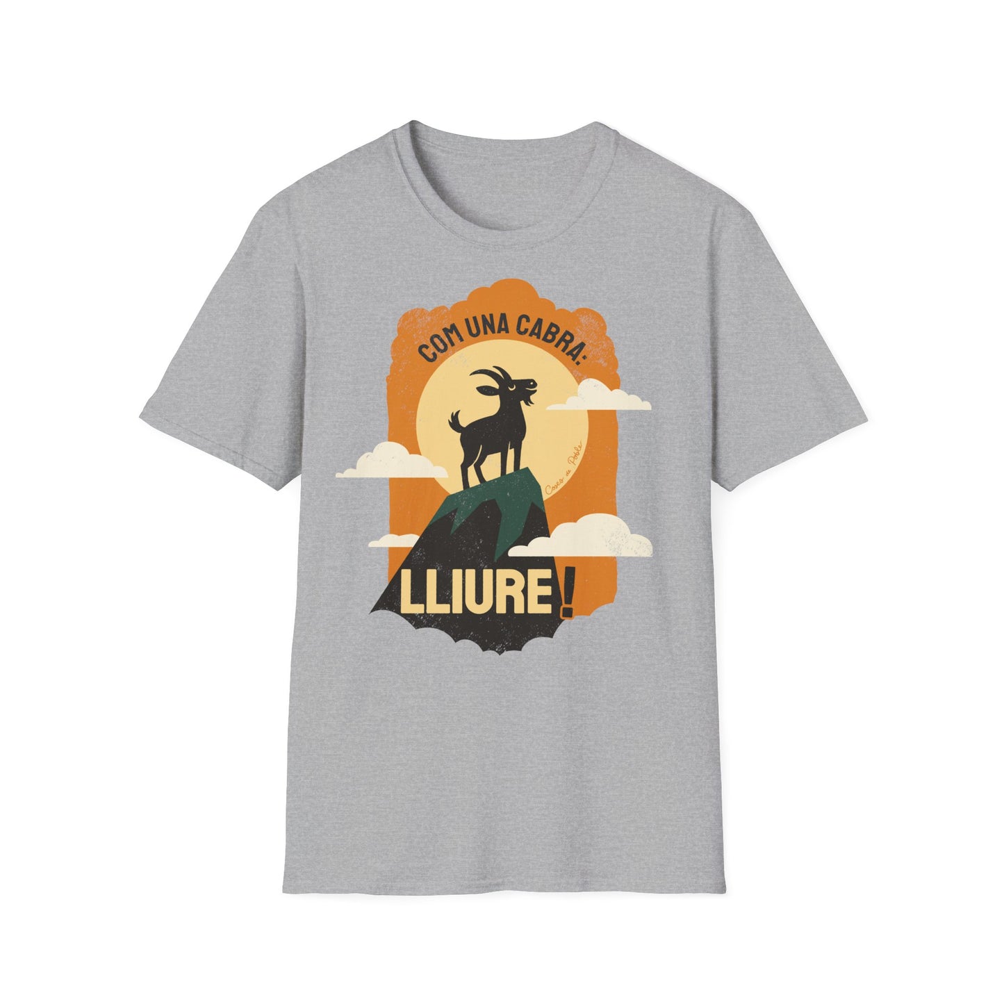 Com una Cabra - Samarreta Unisex
