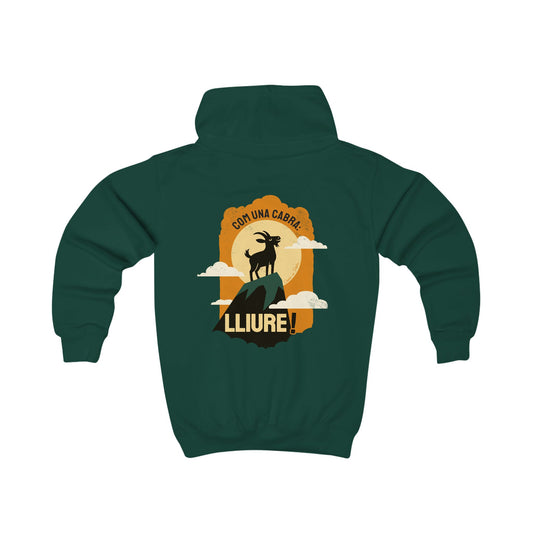 👦🏻👧🏻 Sudadera Infantil - Com una Cabra