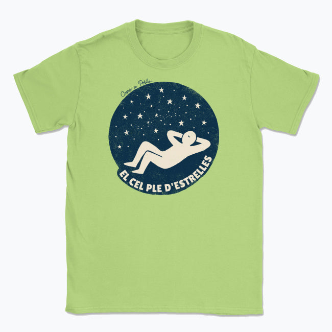 Cel Ple d'Estrelles - Samarreta Unisex