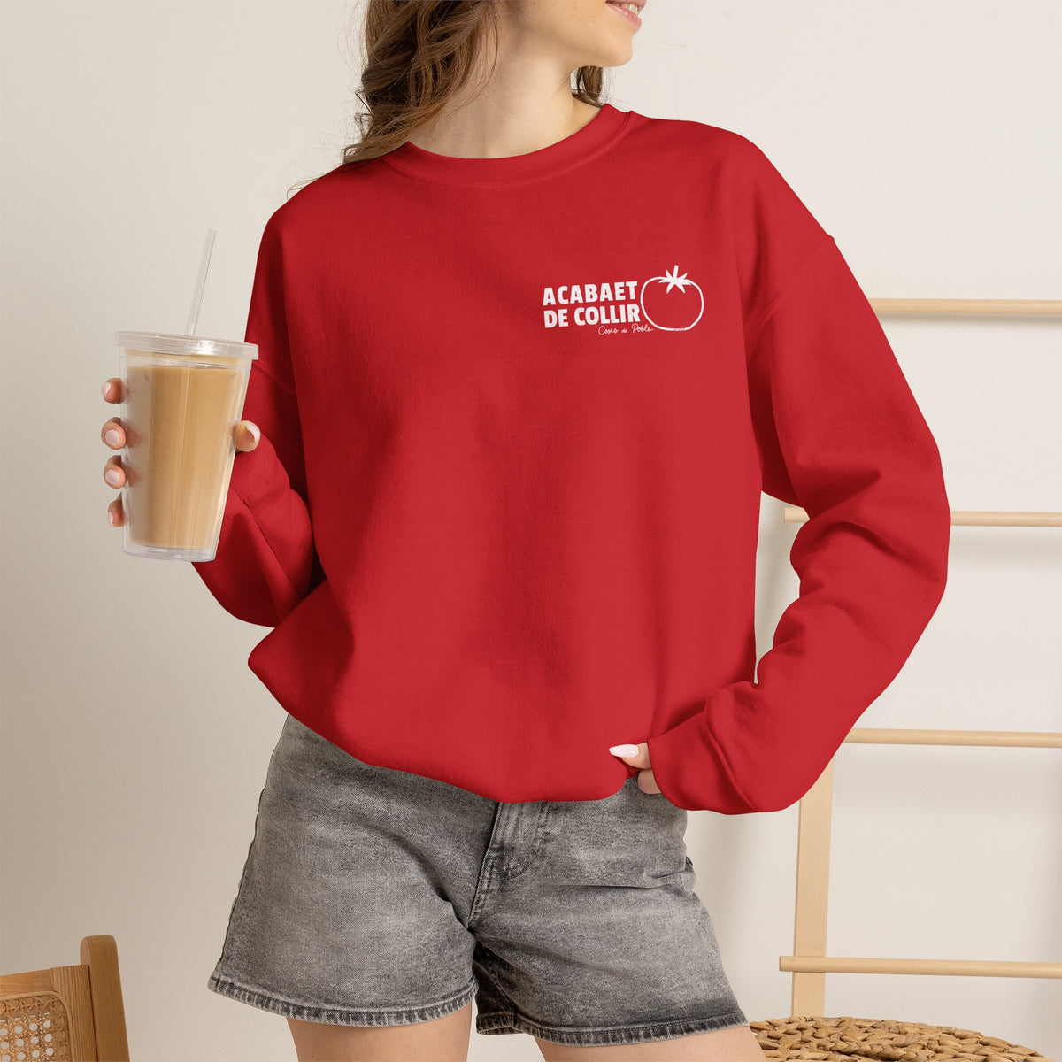 Sudadera Dona - Acabaet de Collir - Senzill