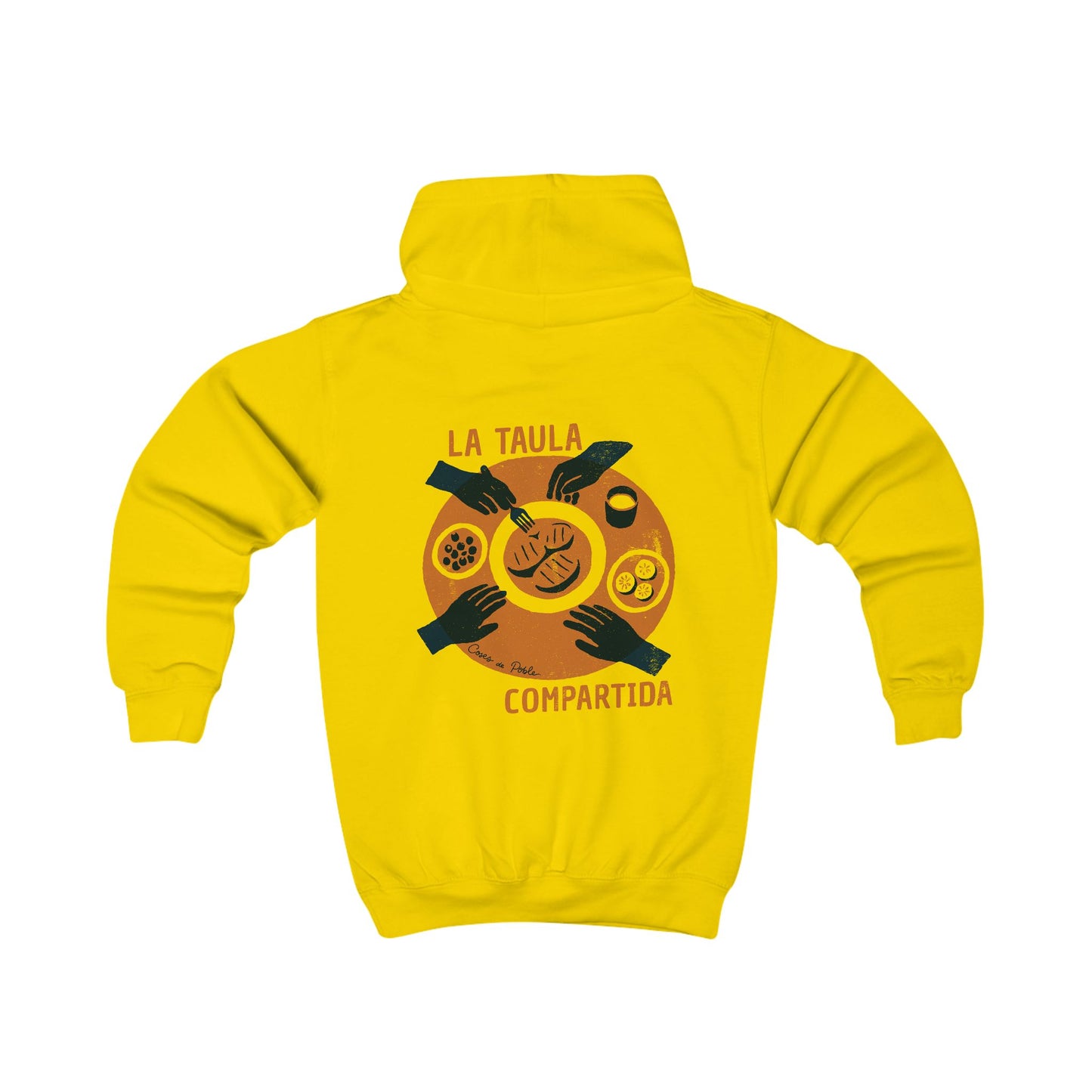 👦🏻👧🏻 Sudadera Infantil - La Taula, Compartida