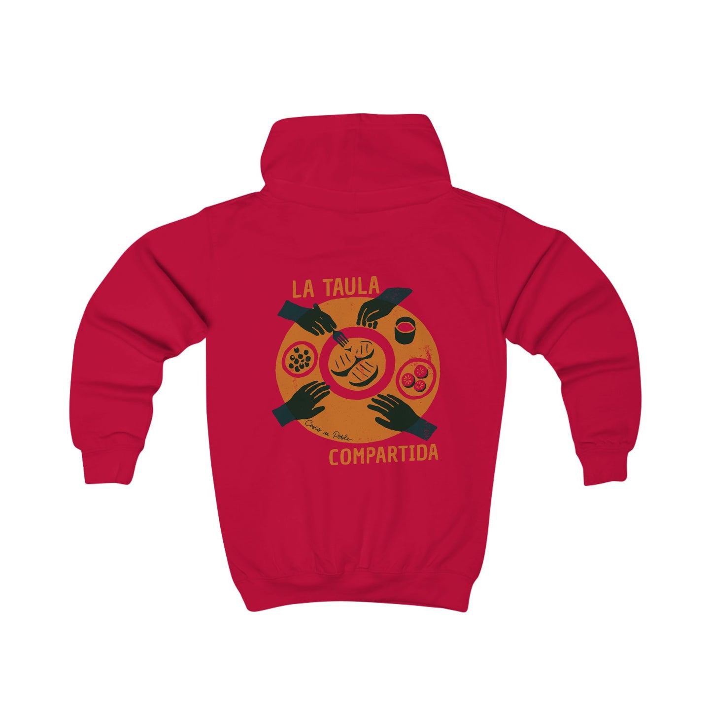 👦🏻👧🏻 Sudadera Infantil - La Taula, Compartida