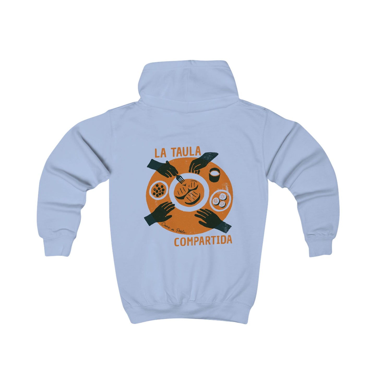 👦🏻👧🏻 Sudadera Infantil - La Taula, Compartida