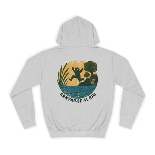 Banyar-se al Riu - Sudadera Unisex