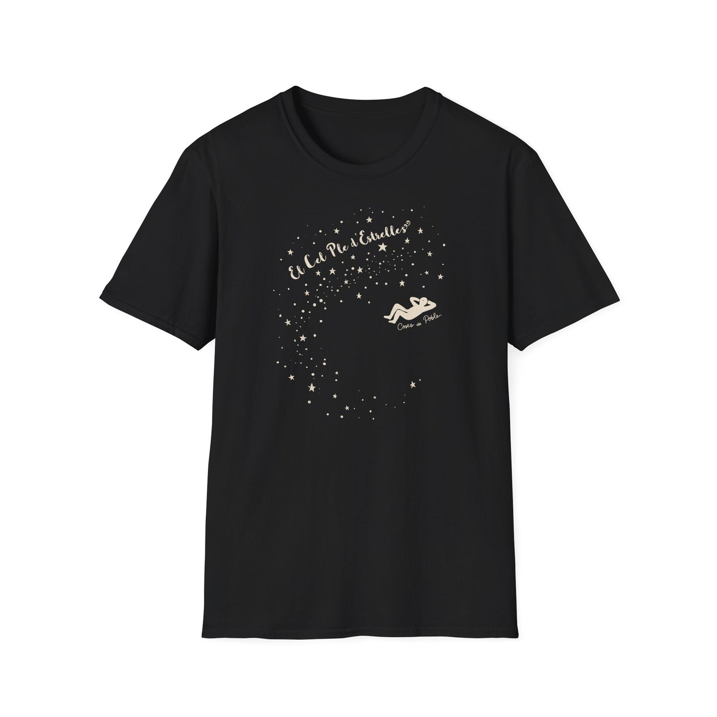 Samarreta Unisex - El Cel Ple d'Estrelles - Senzill