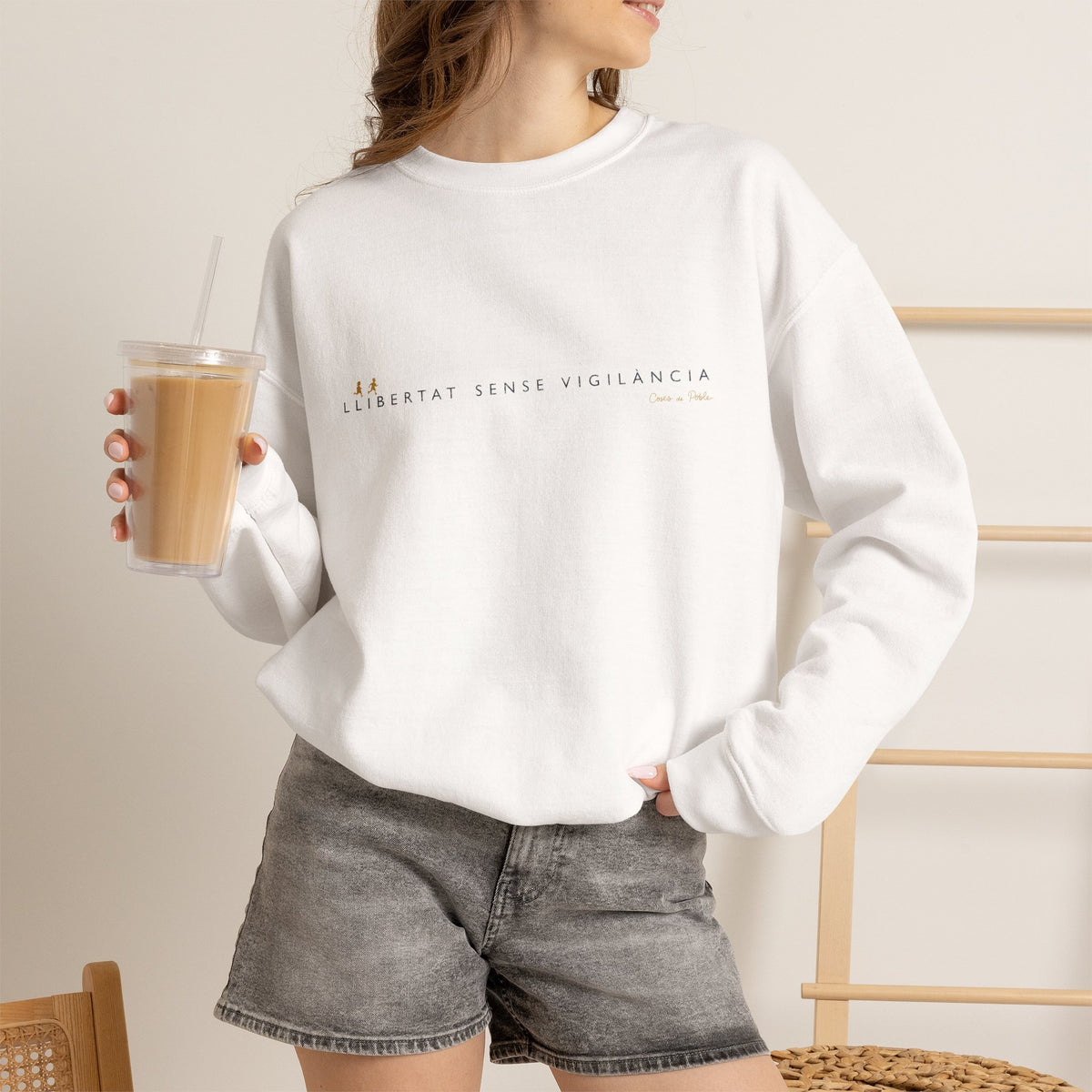 Sudadera Dona - Llibertat Sense Vigilància - Senzill
