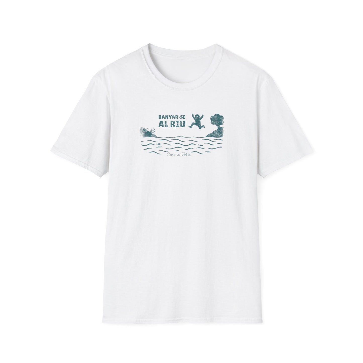Samarreta Unisex - Banyar-se al Riu - Senzill