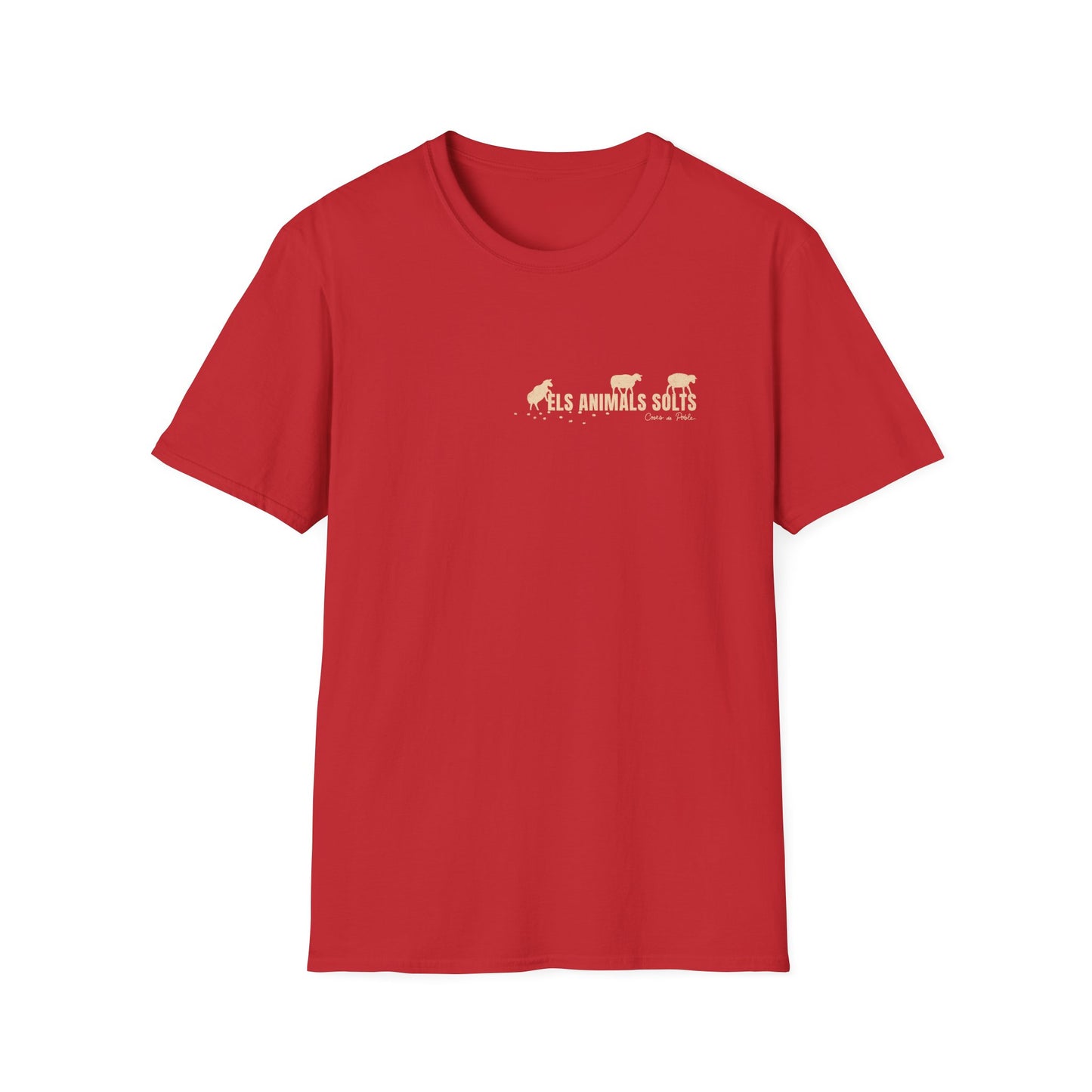 Samarreta Unisex - Els Animals Solts - Senzill