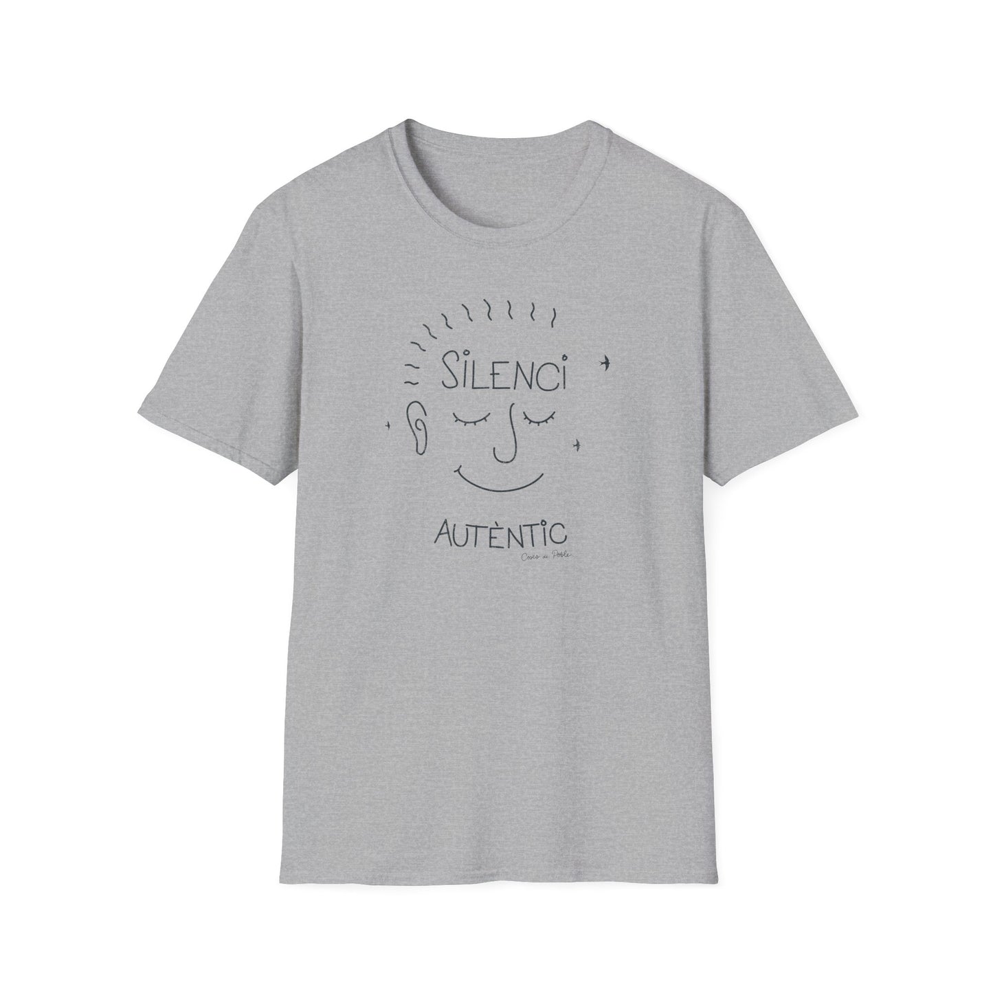 Samarreta Unisex - Silenci Autèntic - Senzill