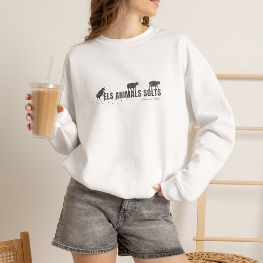 Sudadera Dona - Els Animals Solts - Senzill