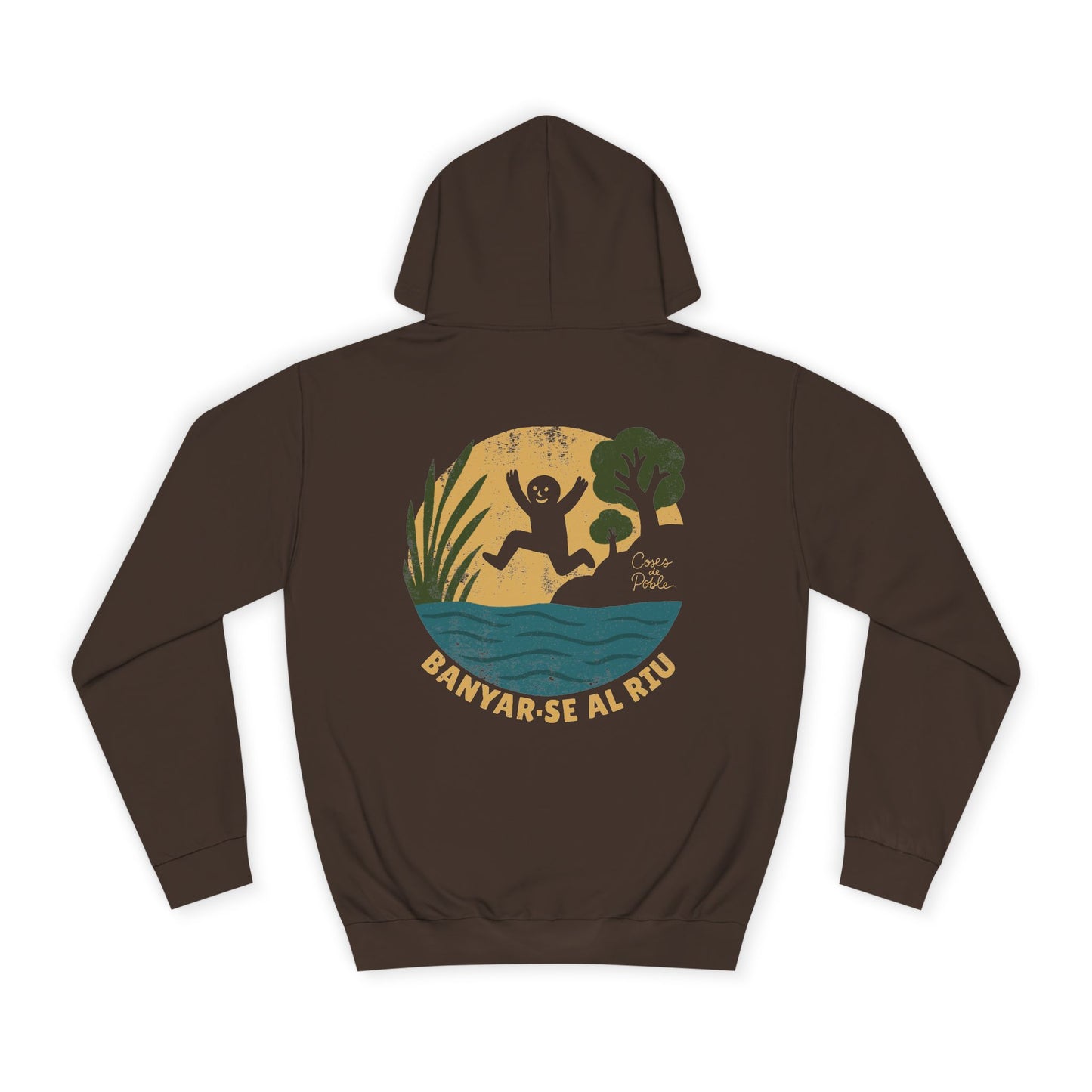 Banyar-se al Riu - Sudadera Unisex