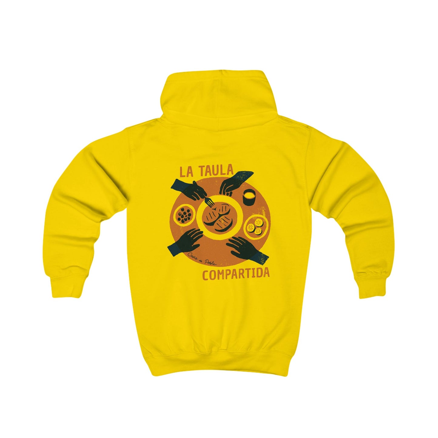 👦🏻👧🏻 Sudadera Infantil - La Taula, Compartida