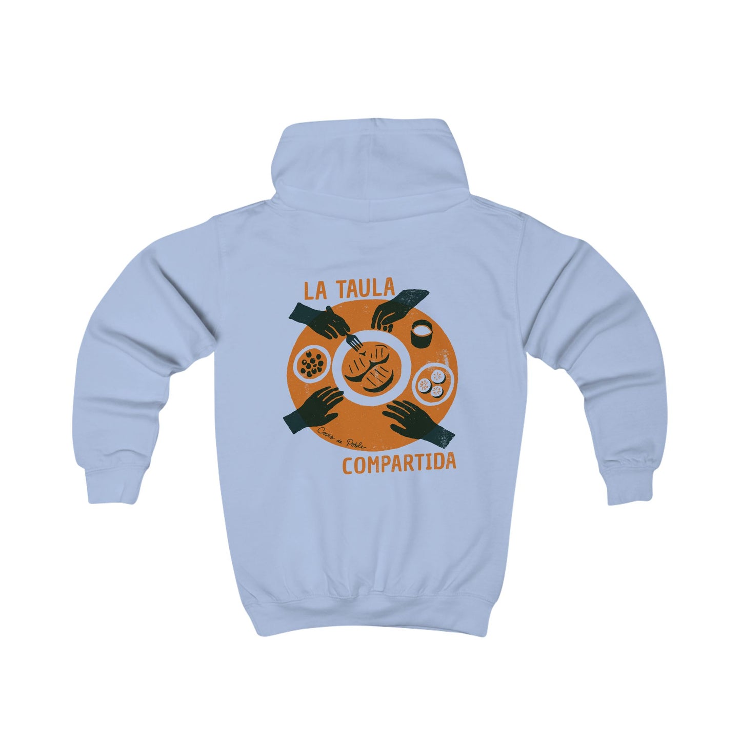 👦🏻👧🏻 Sudadera Infantil - La Taula, Compartida