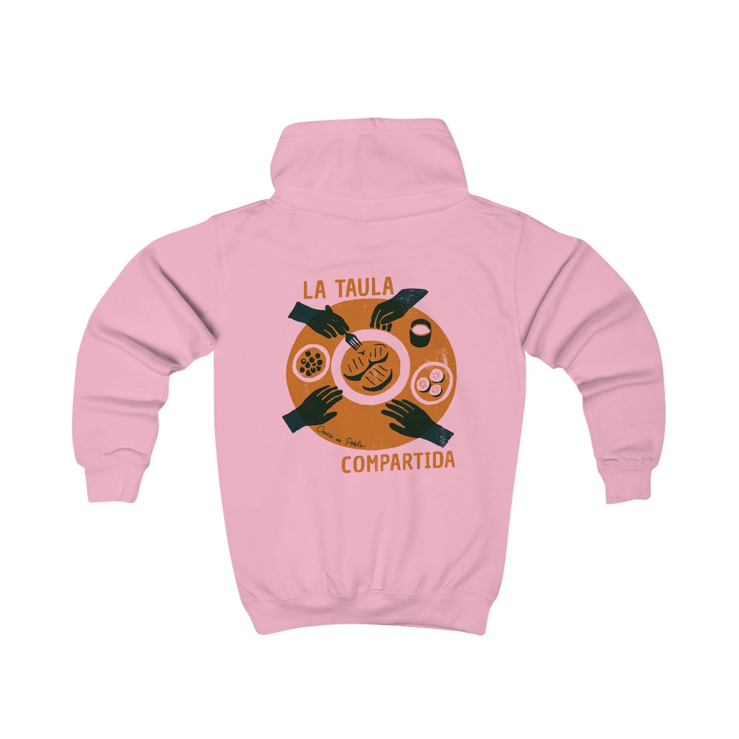 👦🏻👧🏻 Sudadera Infantil - La Taula, Compartida