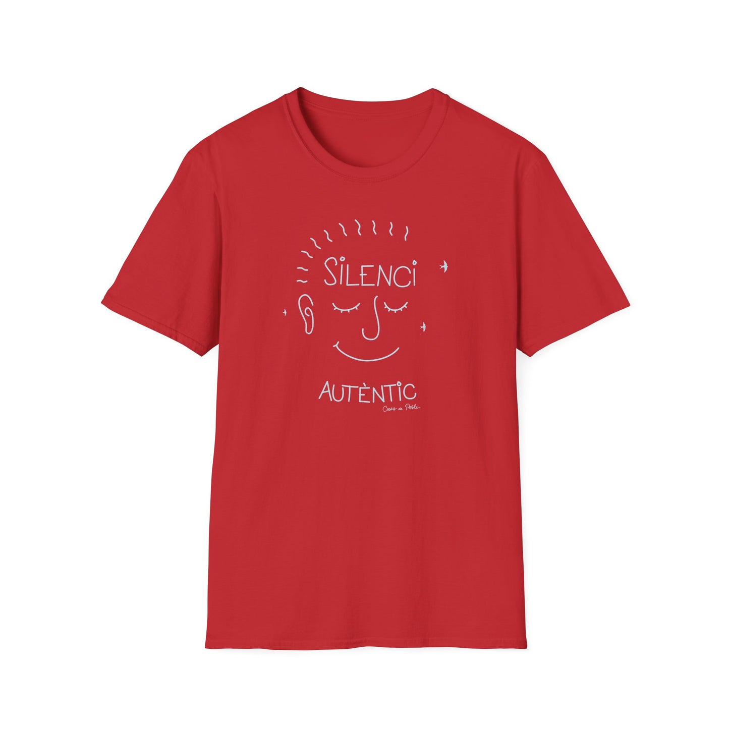 Samarreta Unisex - Silenci Autèntic - Senzill