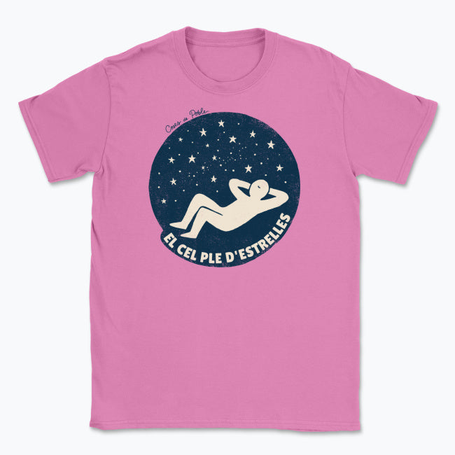 Cel Ple d'Estrelles - Samarreta Unisex