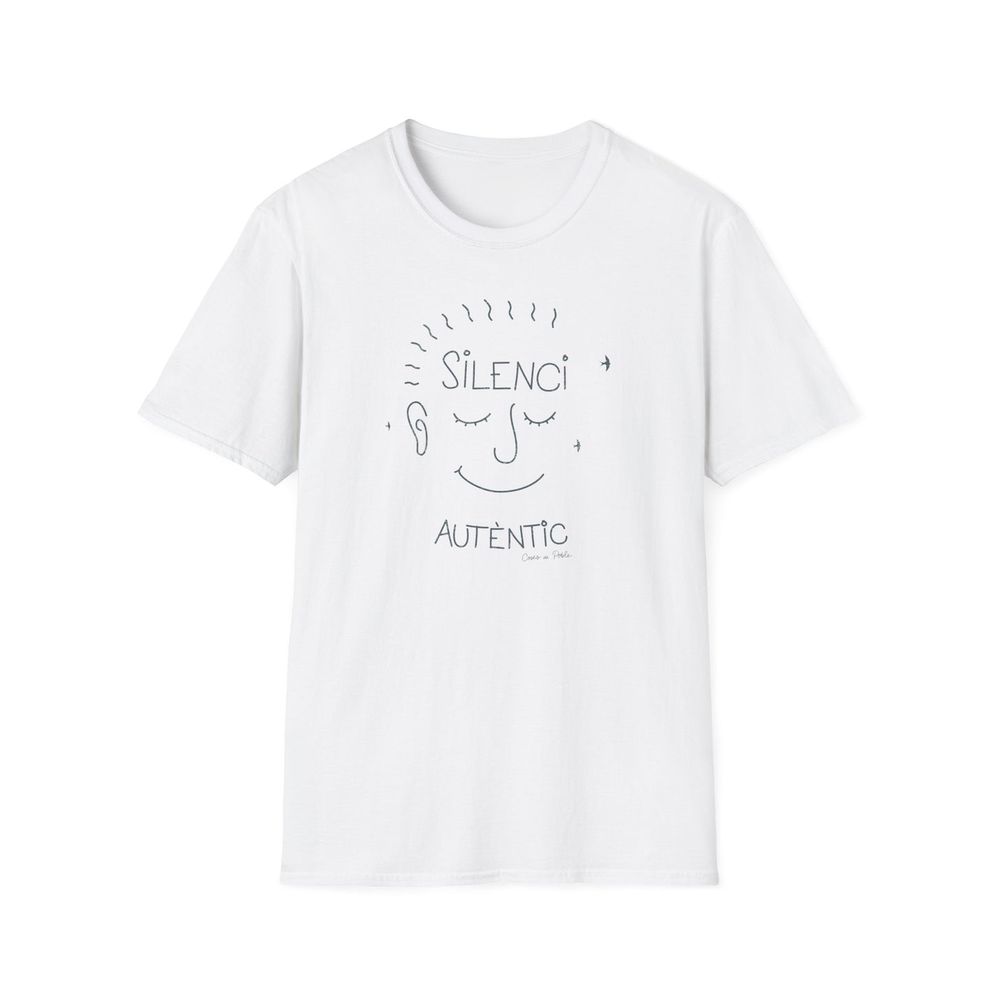 Samarreta Unisex - Silenci Autèntic - Senzill