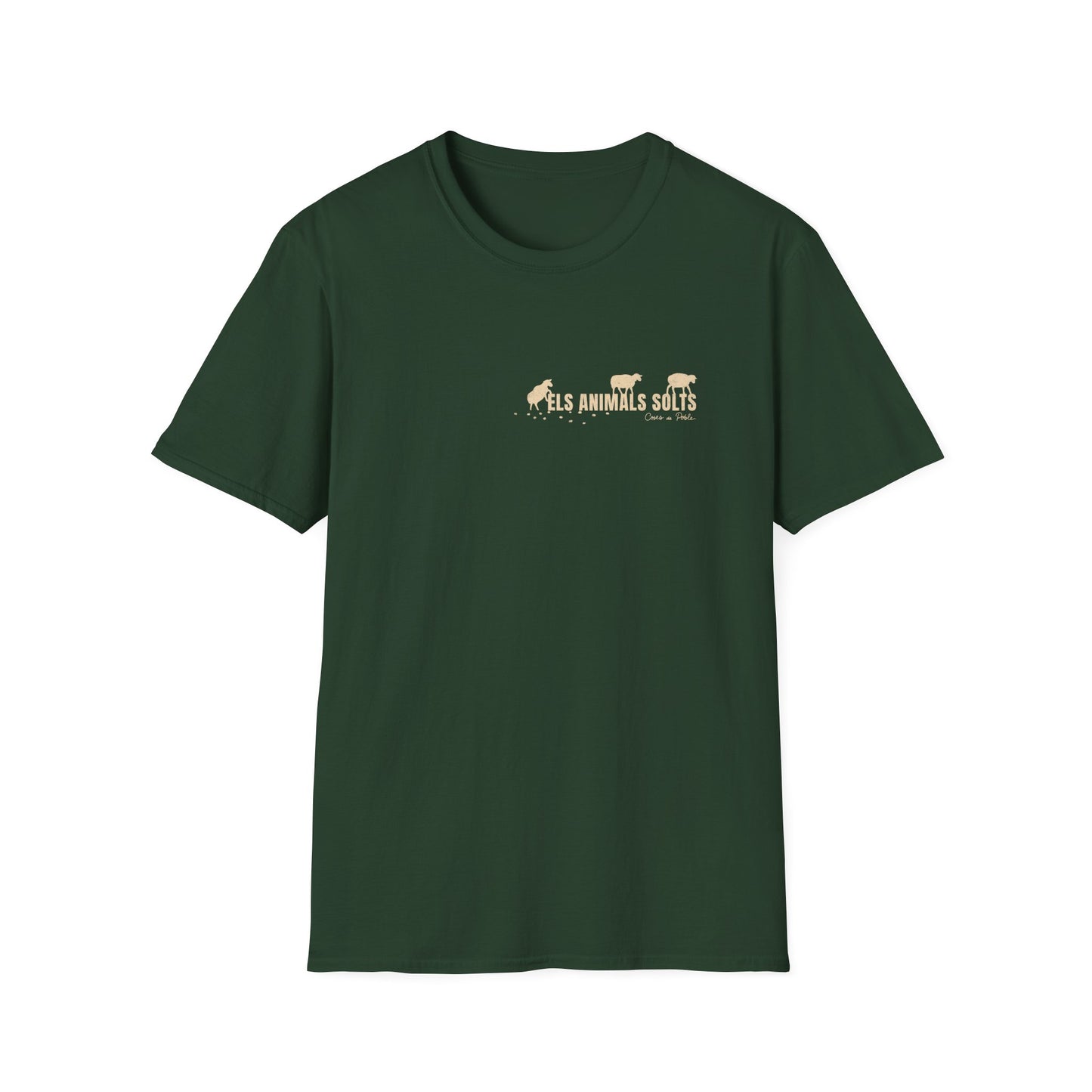 Samarreta Unisex - Els Animals Solts - Senzill