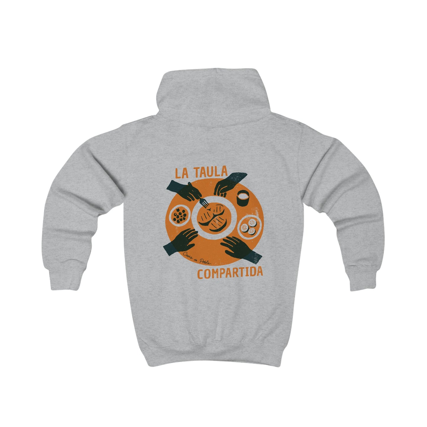 👦🏻👧🏻 Sudadera Infantil - La Taula, Compartida