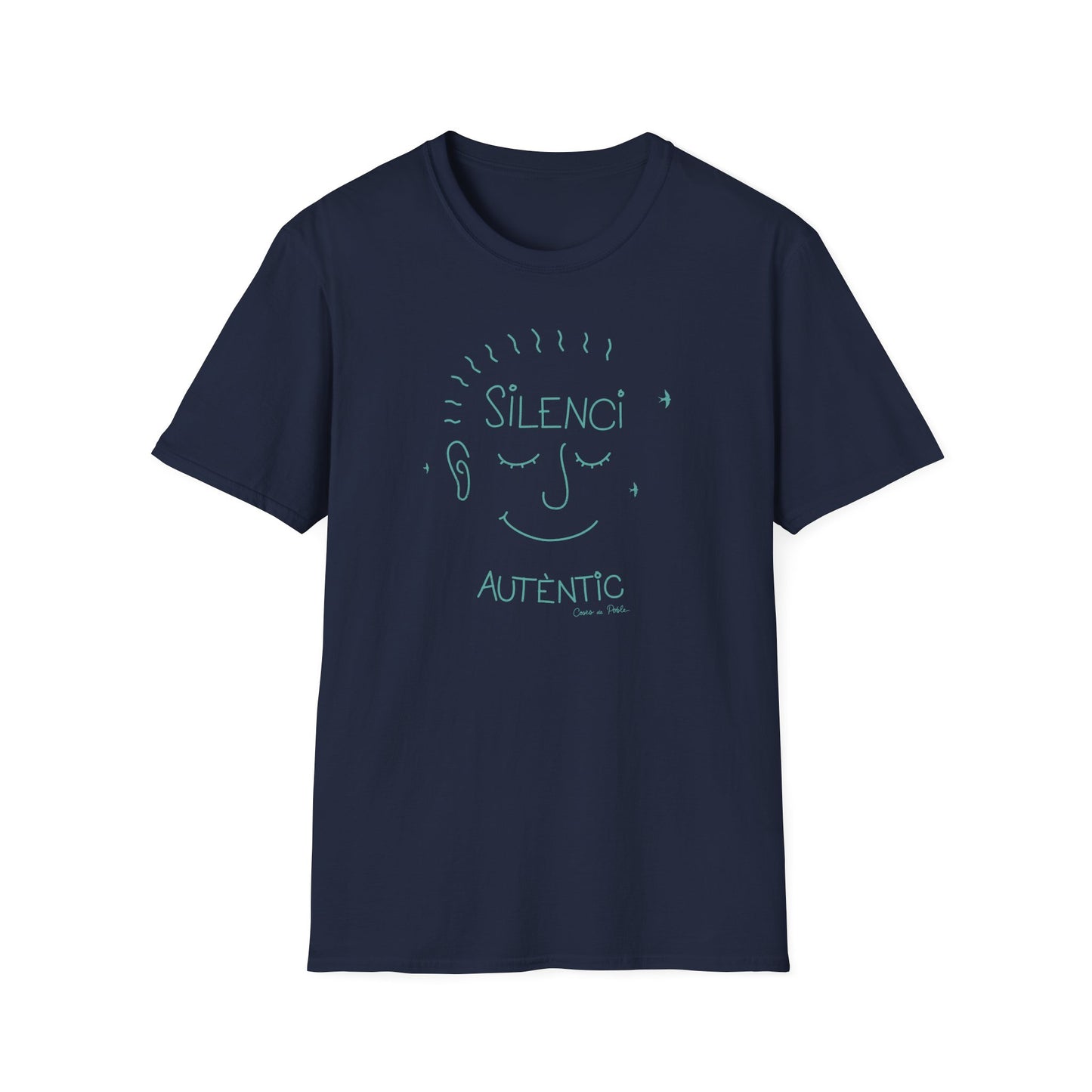 Samarreta Unisex - Silenci Autèntic - Senzill