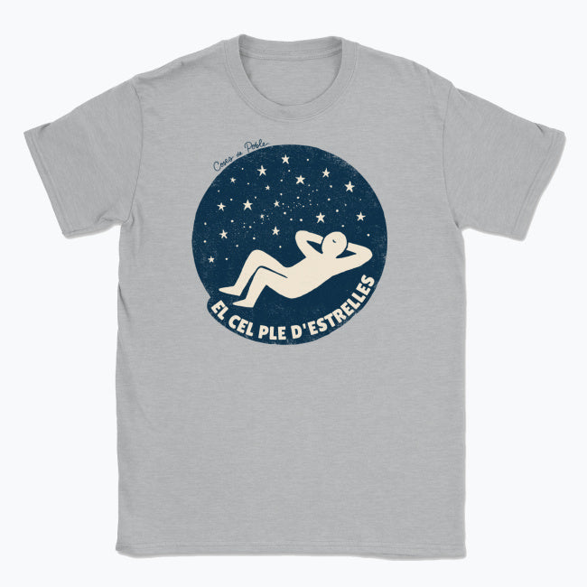 Cel Ple d'Estrelles - Samarreta Unisex
