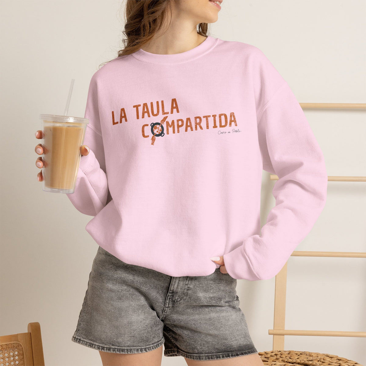 Sudadera Dona - La Taula, Compartida - Senzill