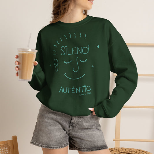 Sudadera Dona - Silenci Autèntic - Senzill
