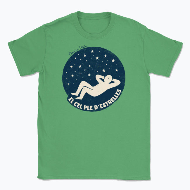 Cel Ple d'Estrelles - Samarreta Unisex