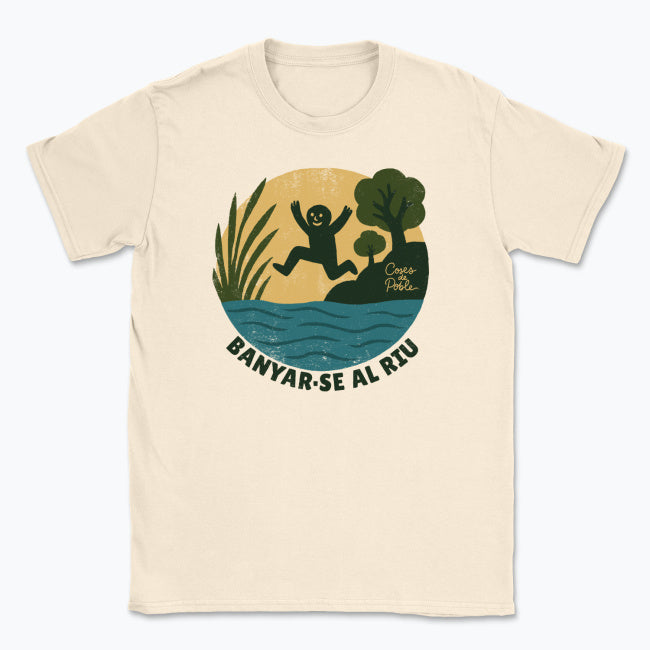 Banyar-se al Riu - Samarreta Unisex
