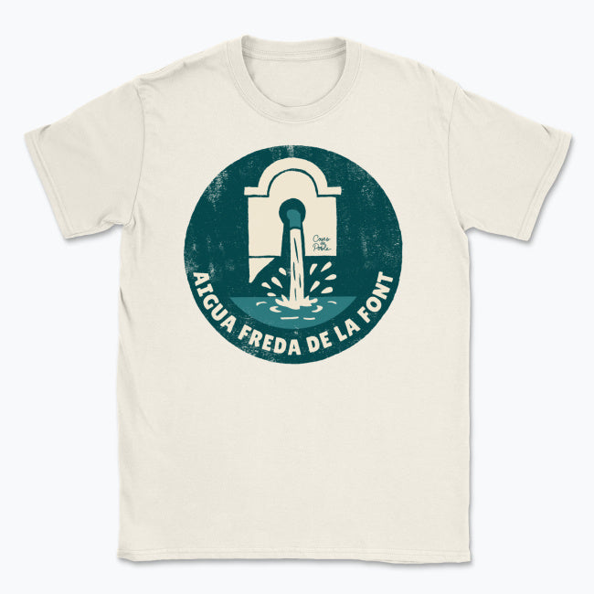 Aigua Freda de la Font - Samarreta Unisex