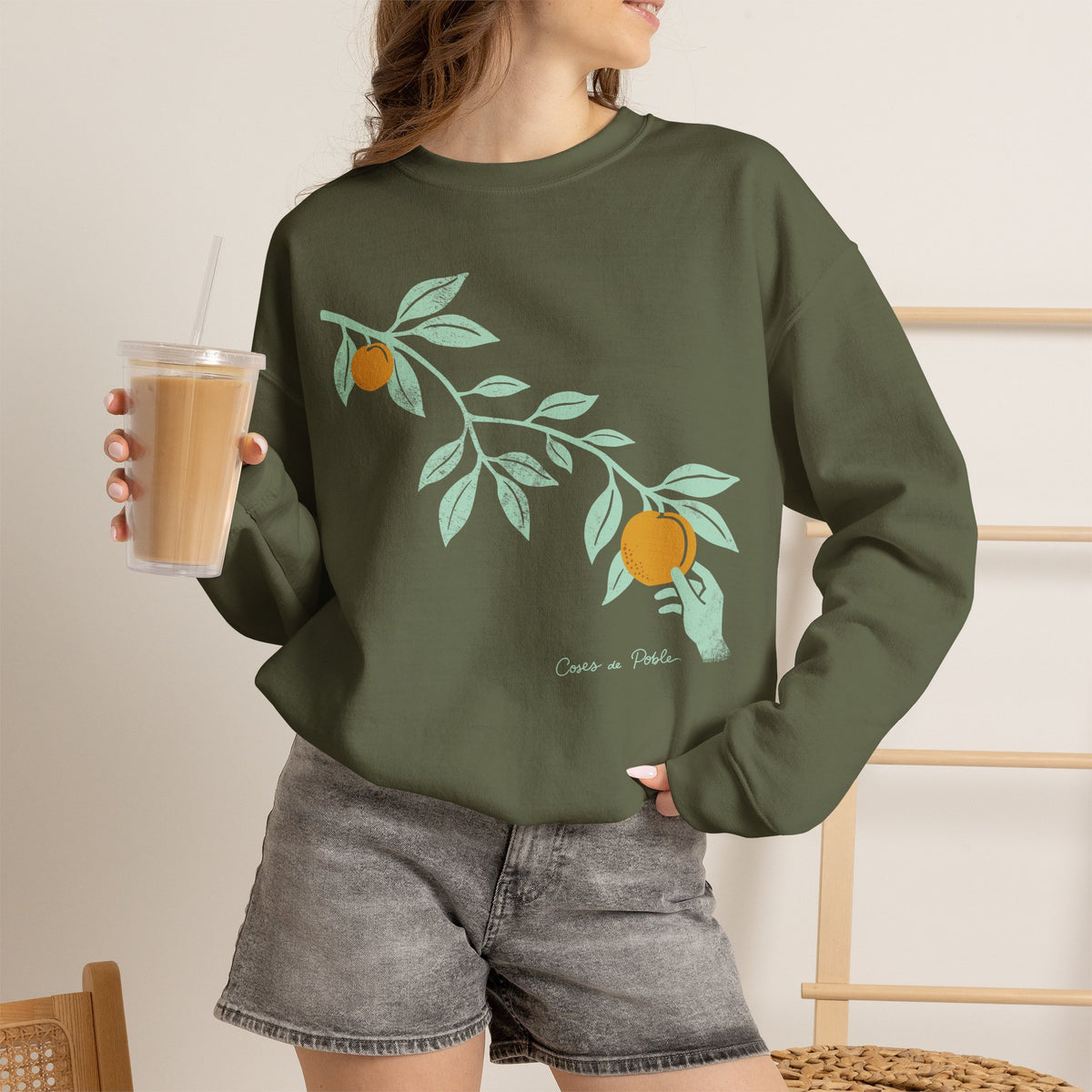 Sudadera Dona - El que No et Deixen Collir - Senzill