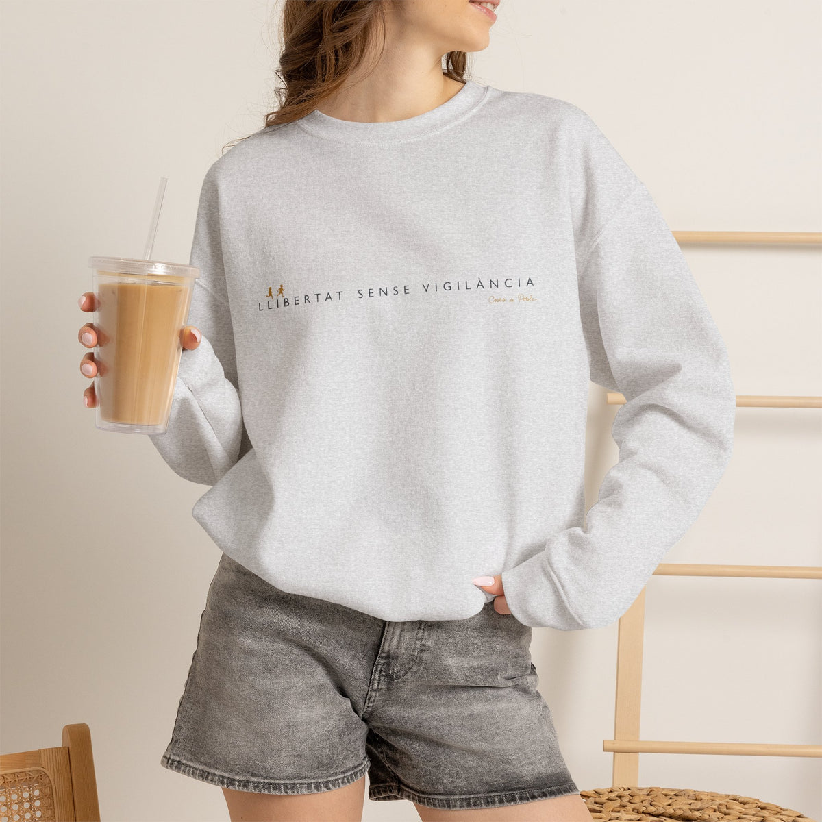 Sudadera Dona - Llibertat Sense Vigilància - Senzill
