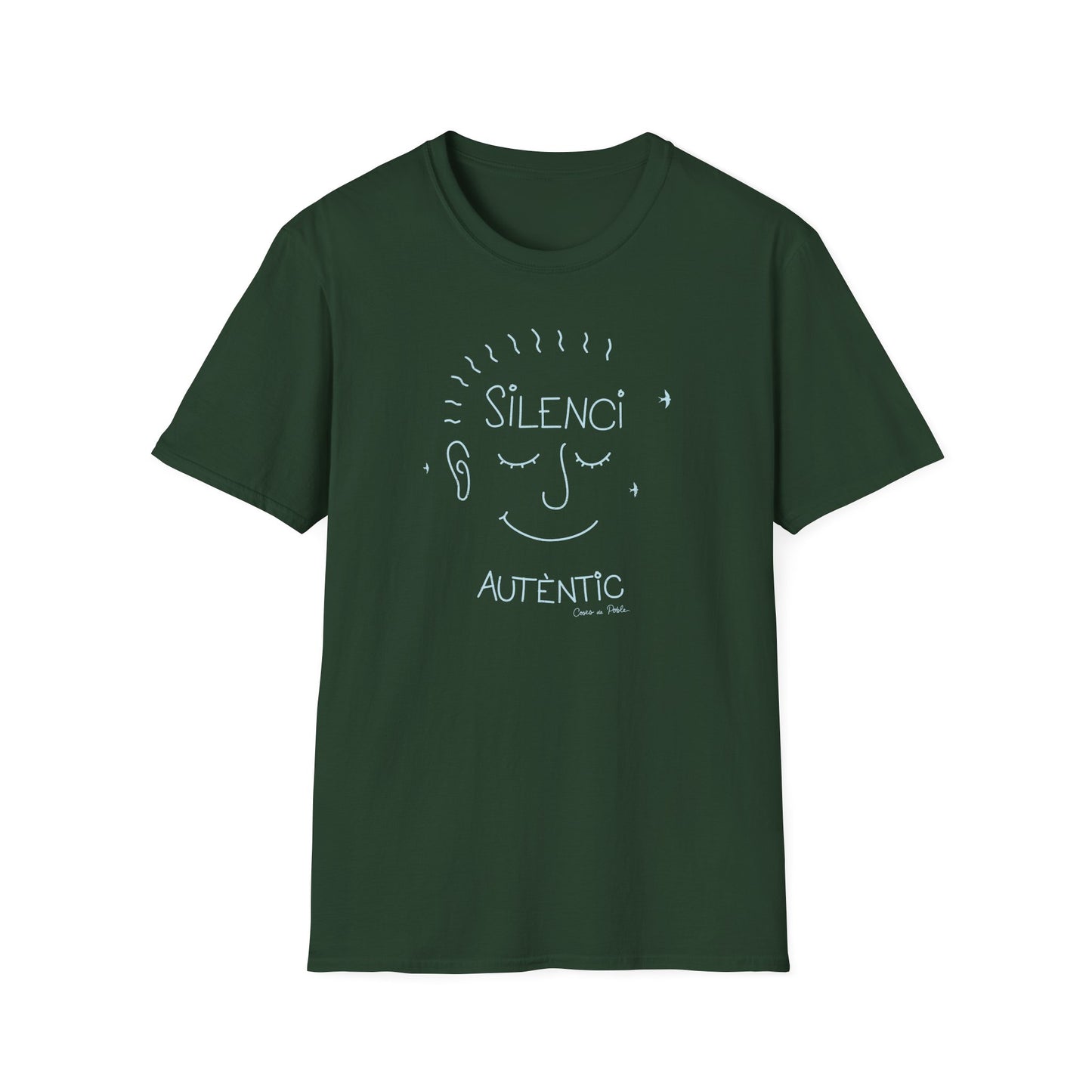 Samarreta Unisex - Silenci Autèntic - Senzill