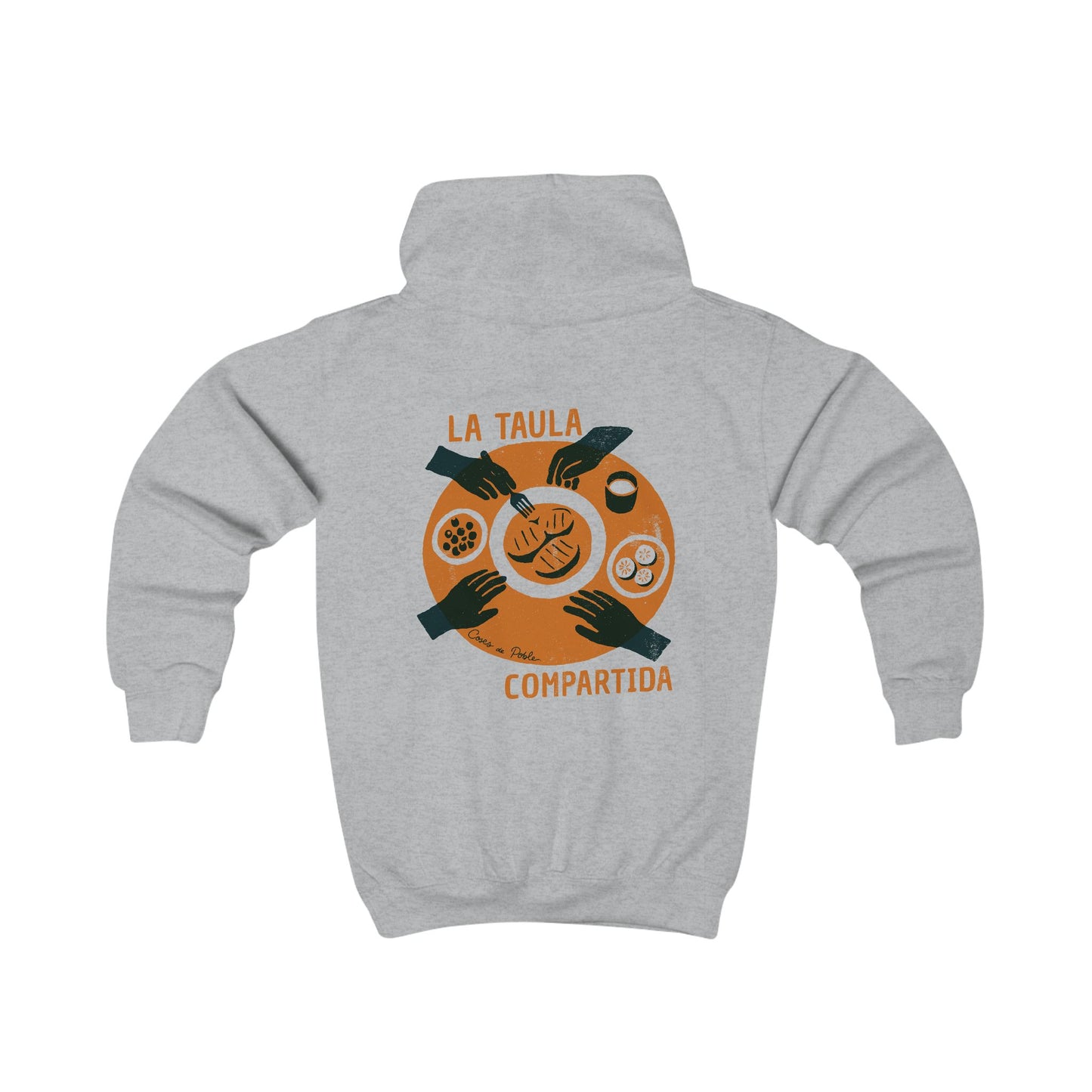 👦🏻👧🏻 Sudadera Infantil - La Taula, Compartida
