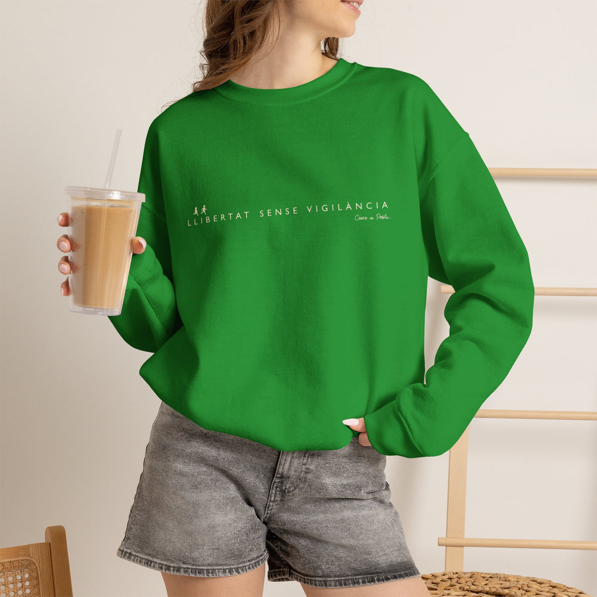Sudadera Dona - Llibertat Sense Vigilància - Senzill