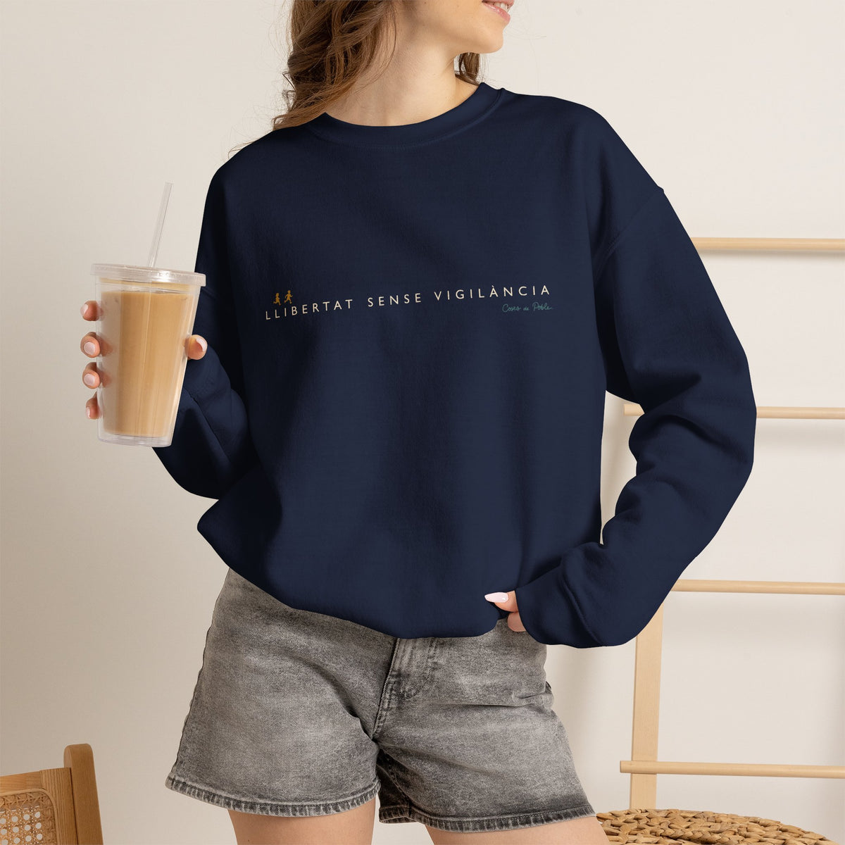 Sudadera Dona - Llibertat Sense Vigilància - Senzill