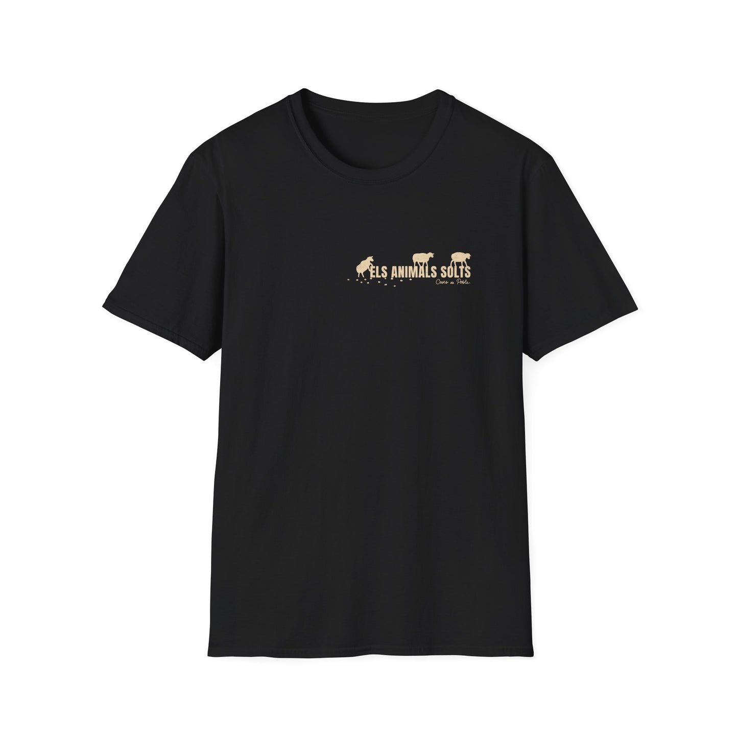Samarreta Unisex - Els Animals Solts - Senzill