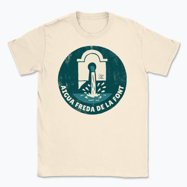 Aigua Freda de la Font - Samarreta Unisex