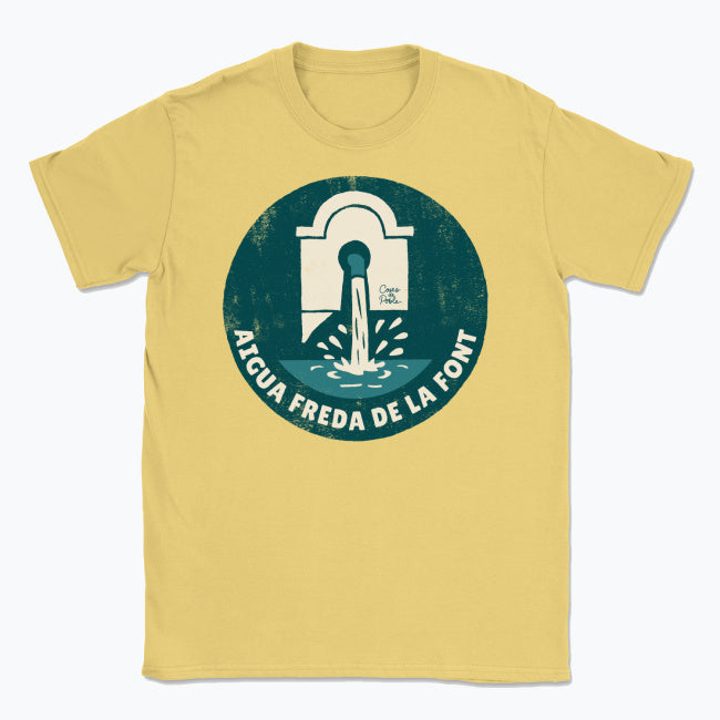 Aigua Freda de la Font - Samarreta Unisex