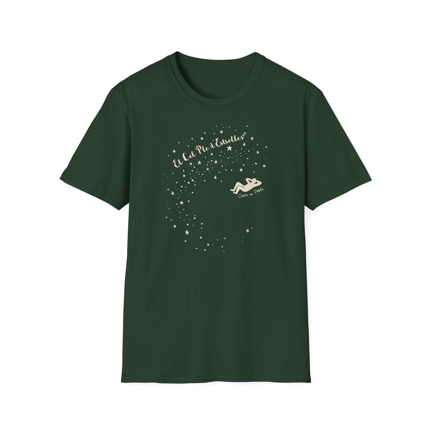 Samarreta Unisex - El Cel Ple d'Estrelles - Senzill
