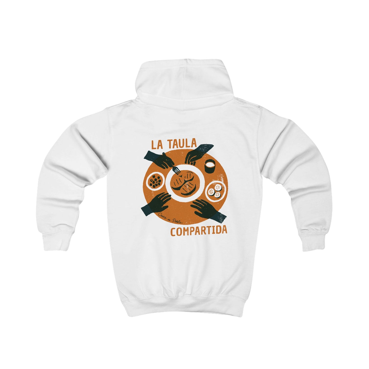 👦🏻👧🏻 Sudadera Infantil - La Taula, Compartida