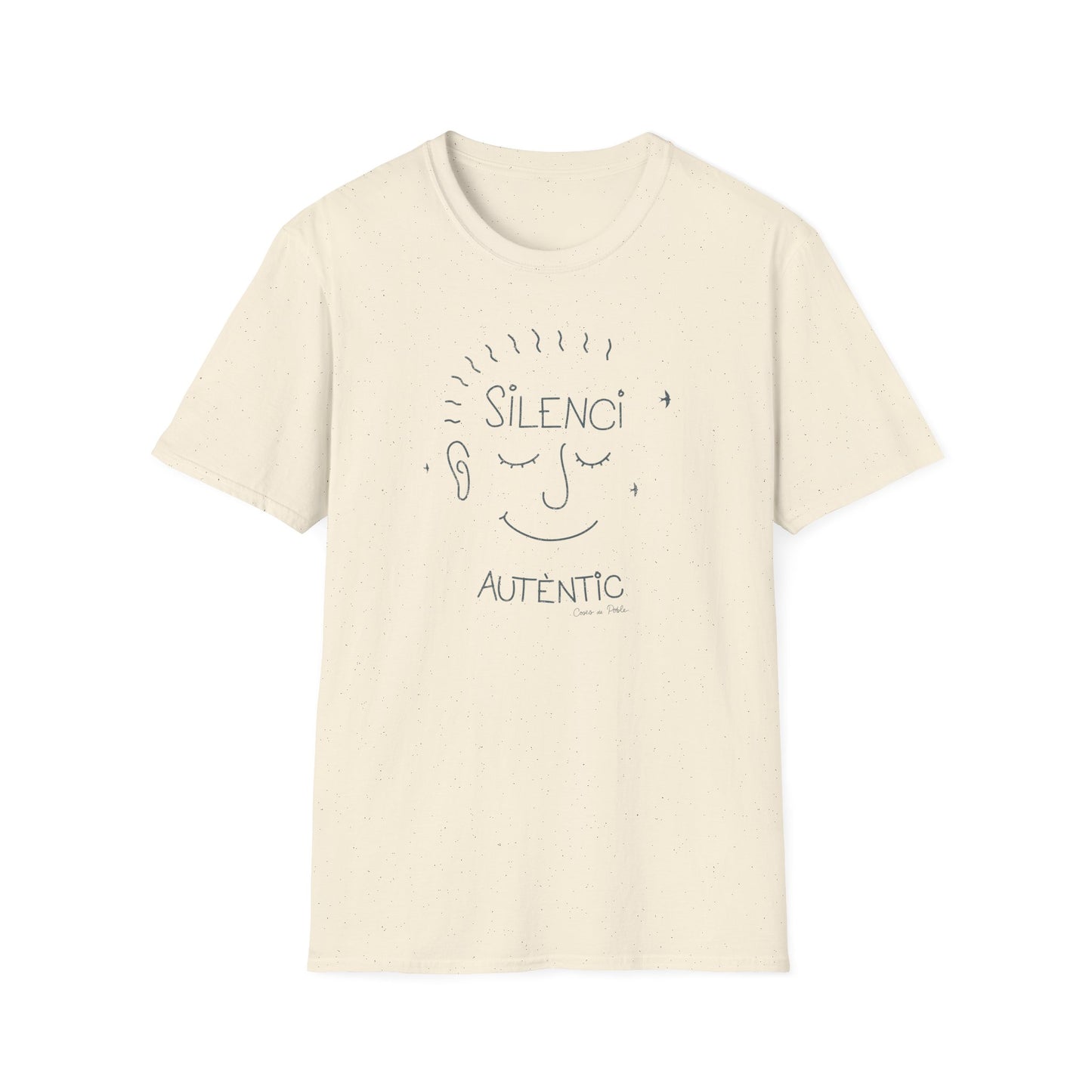 Samarreta Unisex - Silenci Autèntic - Senzill