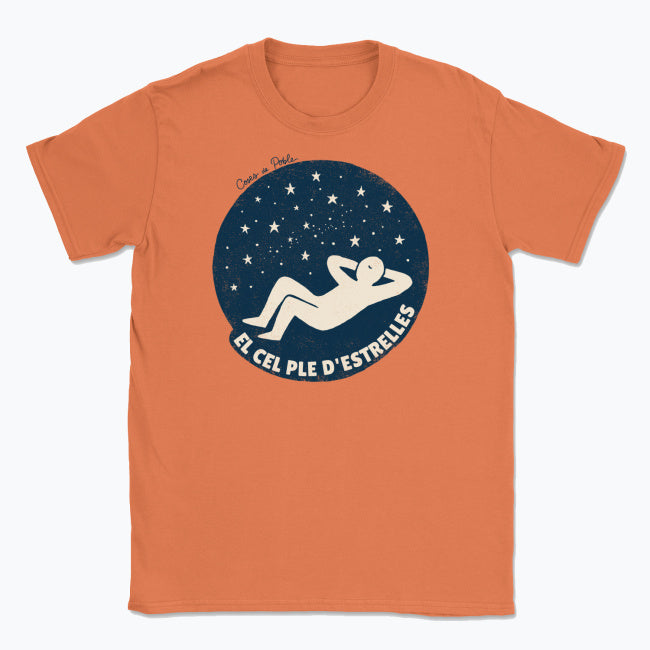 Cel Ple d'Estrelles - Samarreta Unisex